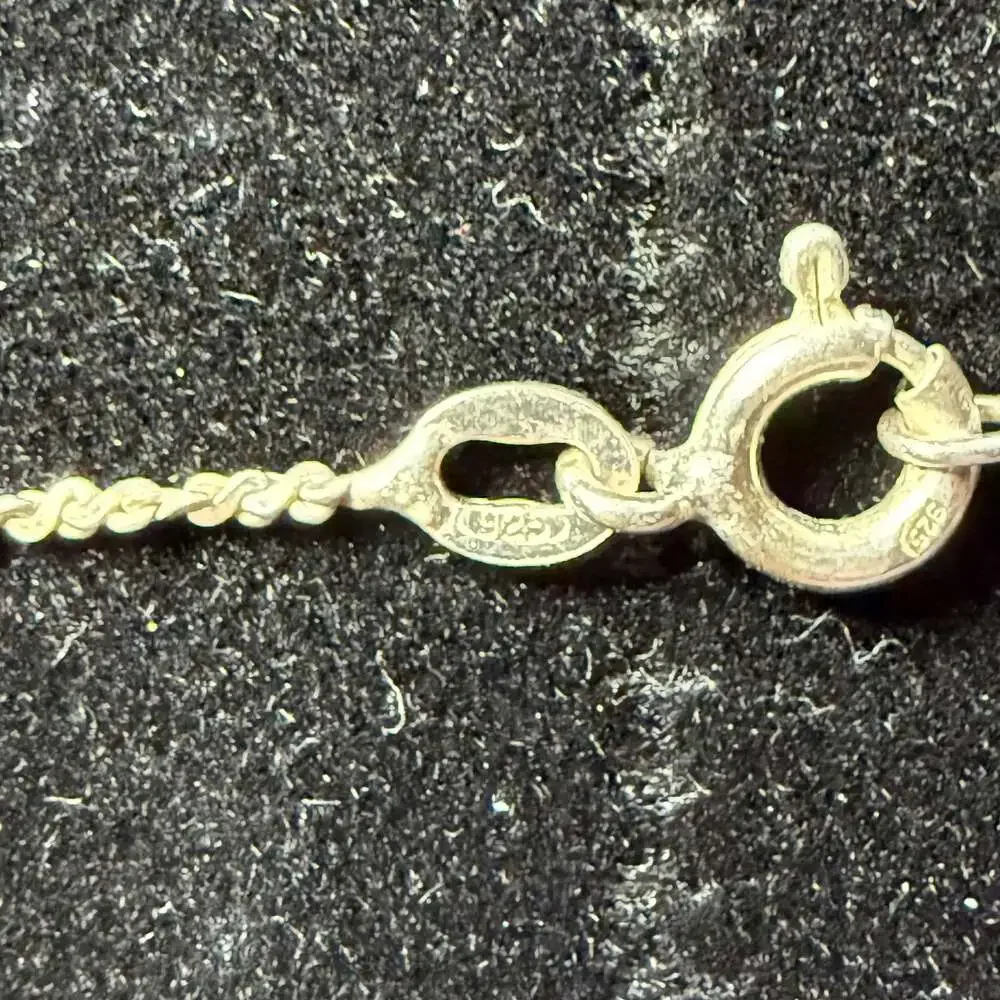 Vintage Taxco Mexico 925 Sterling Silver Turquoise Chip Inlay Aztec Greek Key Ge